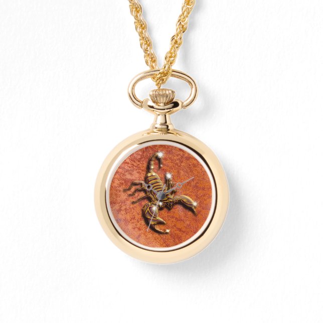 Montre Scorpion Poisonous Art pour Scorpios Watch (Recto)