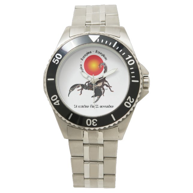 Montre Scorpiun 24 octobre fin 22 novembre (devant)