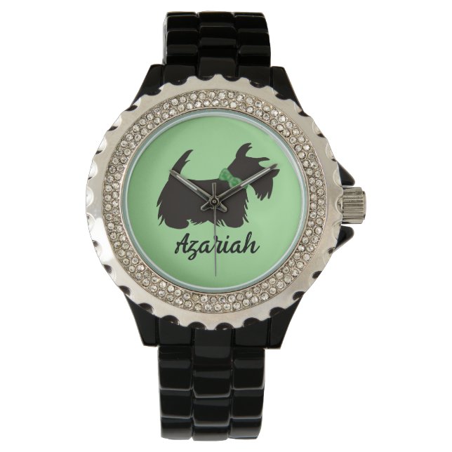Montre Scottie dog Personalized Watch (devant)