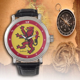 Montre Scottish Rampant Flag & Scotland vintage Scotland/