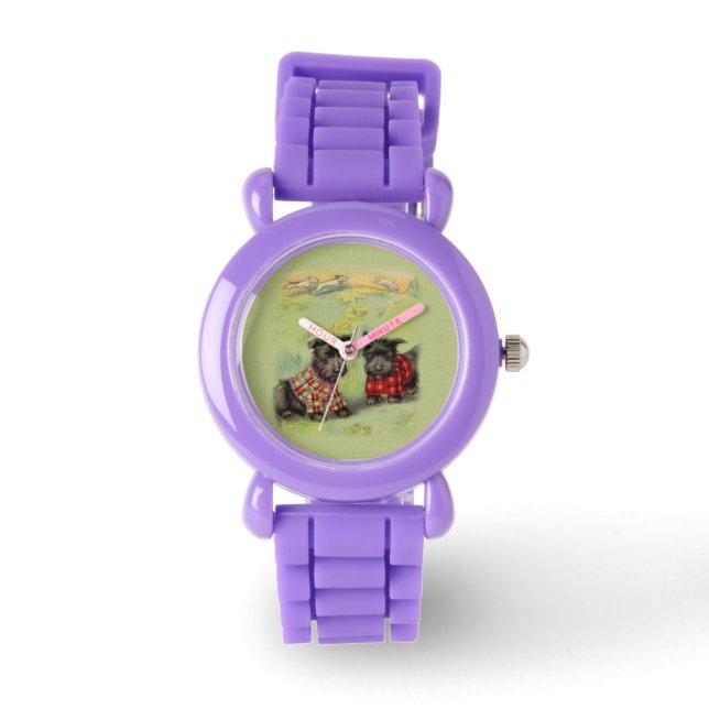 Montre Scottish Terrier Watch (Recto)