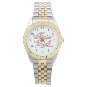 Montre Script blanc de poussette