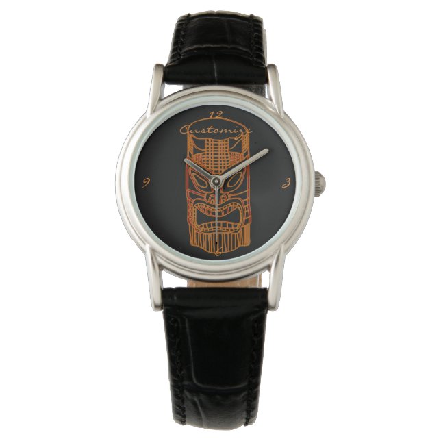 Montre Sculpture Gold Tiki Thunder_Cove (devant)