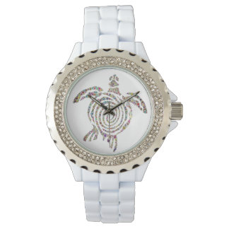 MONTRE SEATURTLE. TORTUE DÉCORATIVE