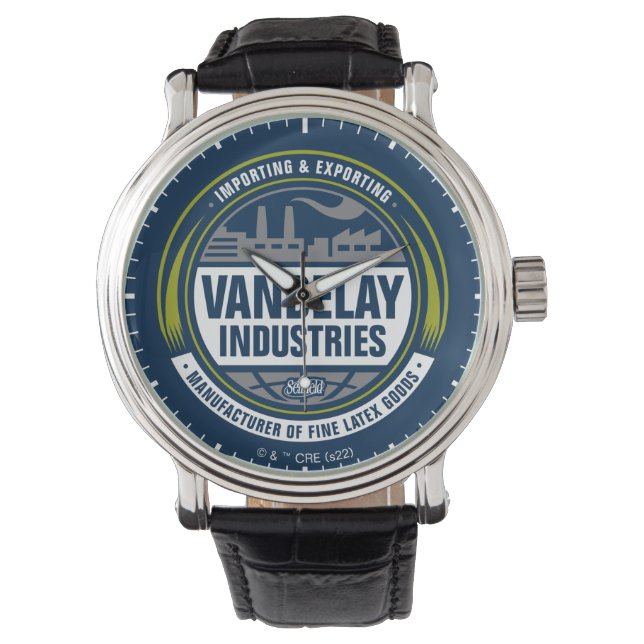 Montre Seinfeld | Logo de Vandelay Industries (devant)