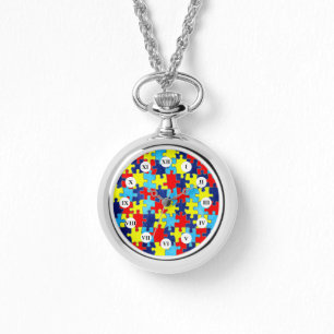 Montre Sensibilisation sur l'autisme-Puzzle par Shirley T