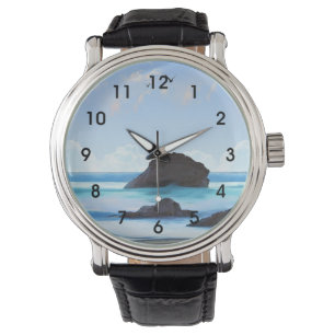 Montre Sérénité, nuages, beauté tranquille