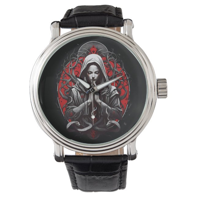 Montre Serpent prêtesse de l'ombre (devant)