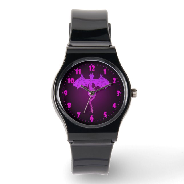 Montre Serpent rose dragon (Recto)