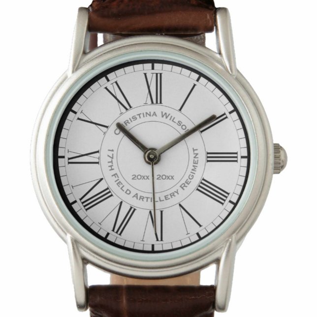 Montre Service militaire du régiment ou du bataillon (Créateur téléchargé)