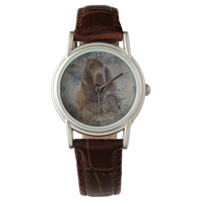 Montre Setter irlandais (devant)
