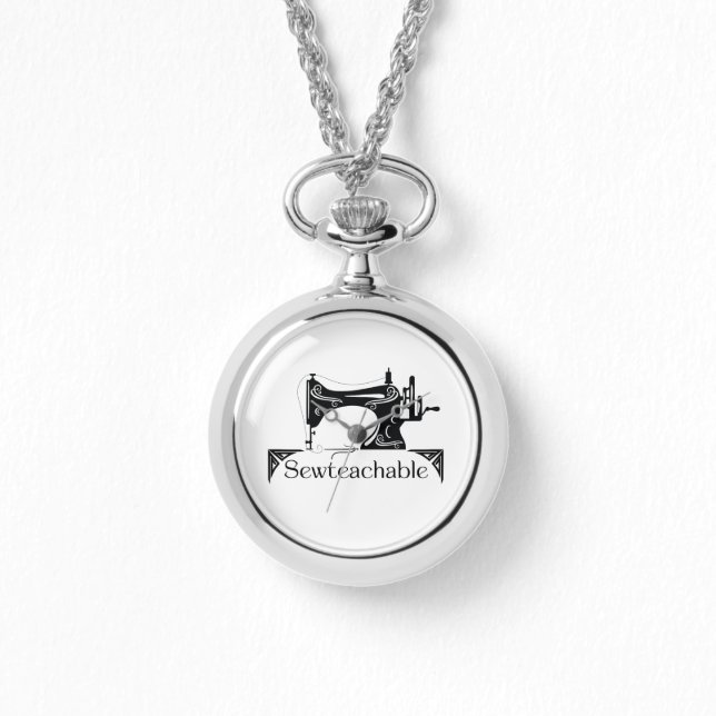 Montre Sewteachable eWatch Watch (Silver) (Recto)