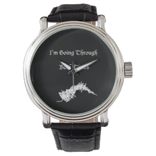 Montre Shakespeare "Bard Times" Funny Slogan