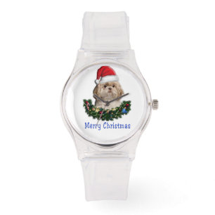 Montre Shih-Tsu Dog Christmas
