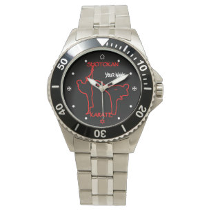 Montre Shotokan Karate Black Belt Custom