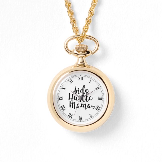 MONTRE SIDE HUSTLE MAMA GOLD PLATED (Recto)