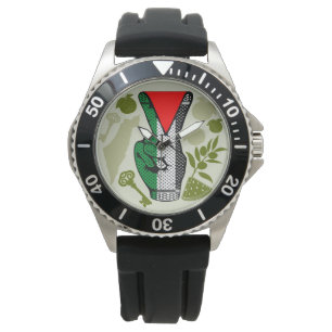 Montre Signe de victoire à la main Résistance Symbole du