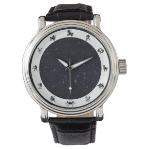 Montre Signe du zodiaque / Symbole avec étoiles