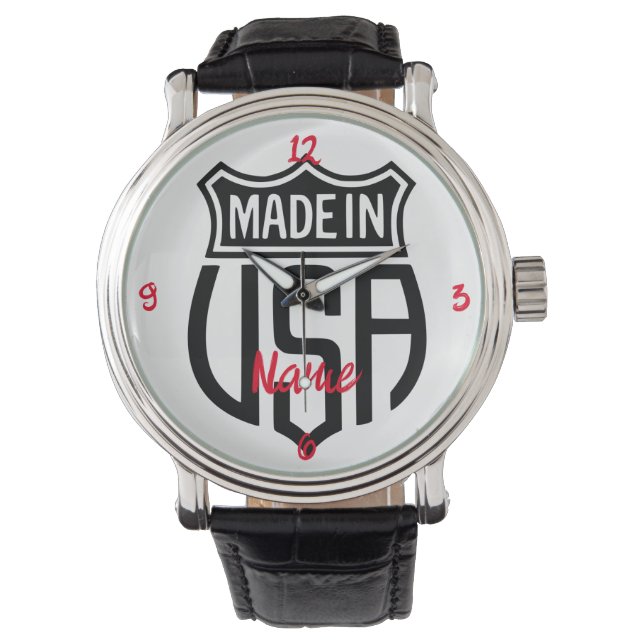 Montre Signet Fabriqué aux États-Unis Thunder_Cove (devant)