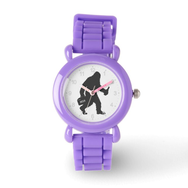 Montre Silhouette de bière Bigfoot (Recto)