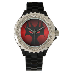 Montre Silhouette de tête de dragon