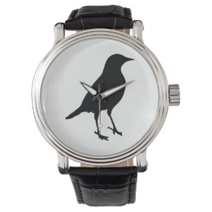 Montre Silhouette d'oiseau