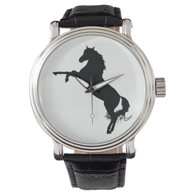 Montre Silhouette du cheval arabe (devant)