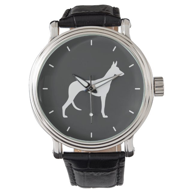 Montre Silhouette Ibizan Hound (devant)