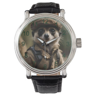 Montre Silvester de salut le Meerkat : un conte de vétéra
