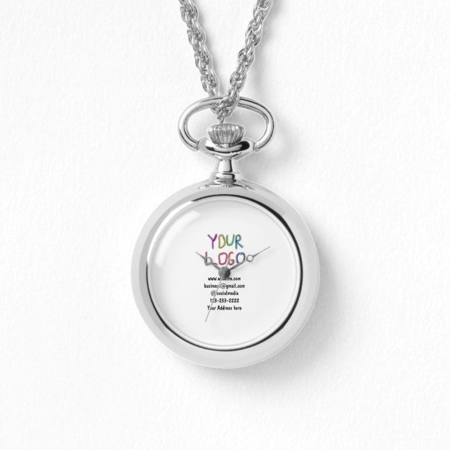 Montre simple et minimal ajouter votre logo/design ici te (Recto)