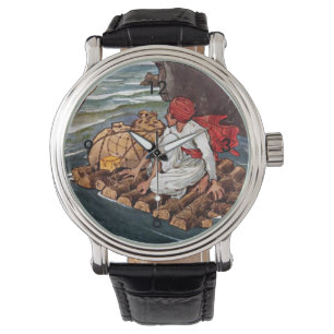 Montre Sinbad l'illustration de trésor de naufrage de