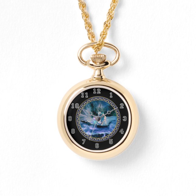 Montre Sirène aux cheveux turquoise (Recto)