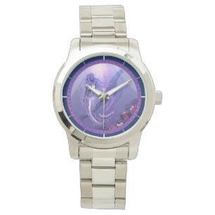 Montre Sirène d'océan violet