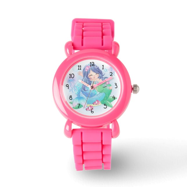 Montre Sirène et tortue (Recto)