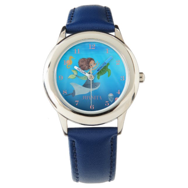 Montre Sirène personnalisée (devant)