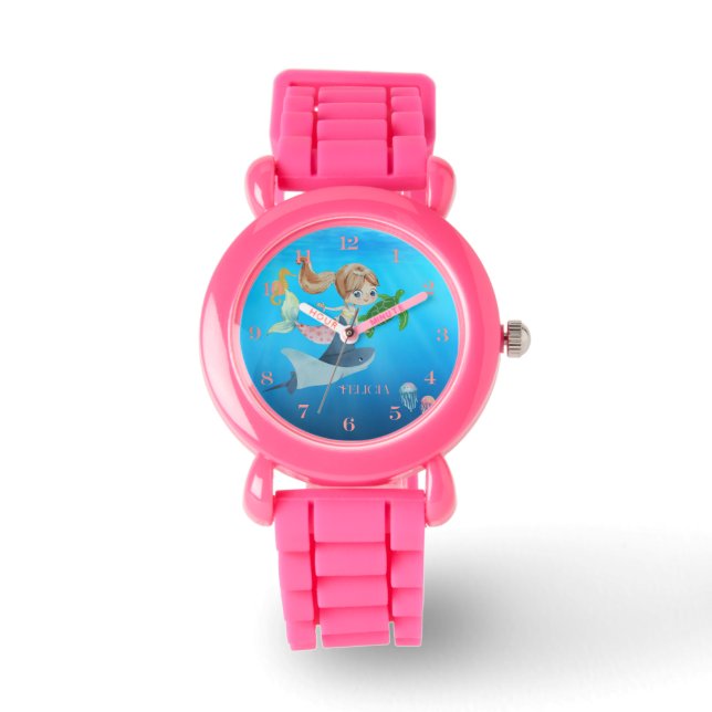 Montre Sirène personnalisée (Recto)