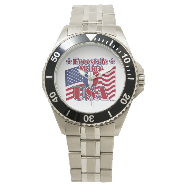 Montre Ski libre USA (devant)