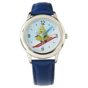 Montre Ski Pine Arbre Cute Sports Neige hiver