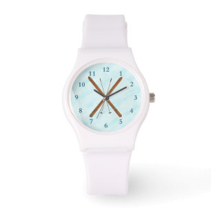 Montre Skis De Fond Et Polonais