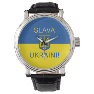 Montre Slava Ukraine gloire Ukraine guerre symbole de pai