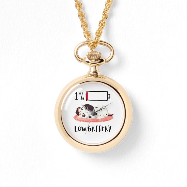 Montre Sleepy Dog Design (Recto)