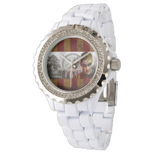 Montre SlipperyJoe's Happy Halloween déplaisant visage de