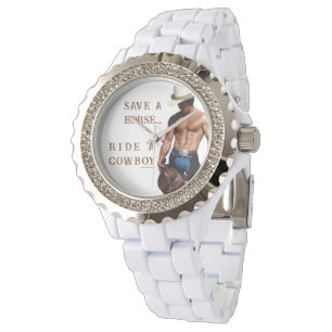 Montre SlipperyJoe's save horse ride paille cowboy casque