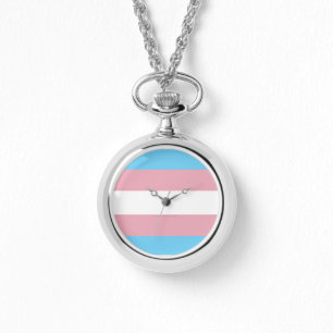 Montre SlipperyJoe's transgenre pride drapeau de la diver