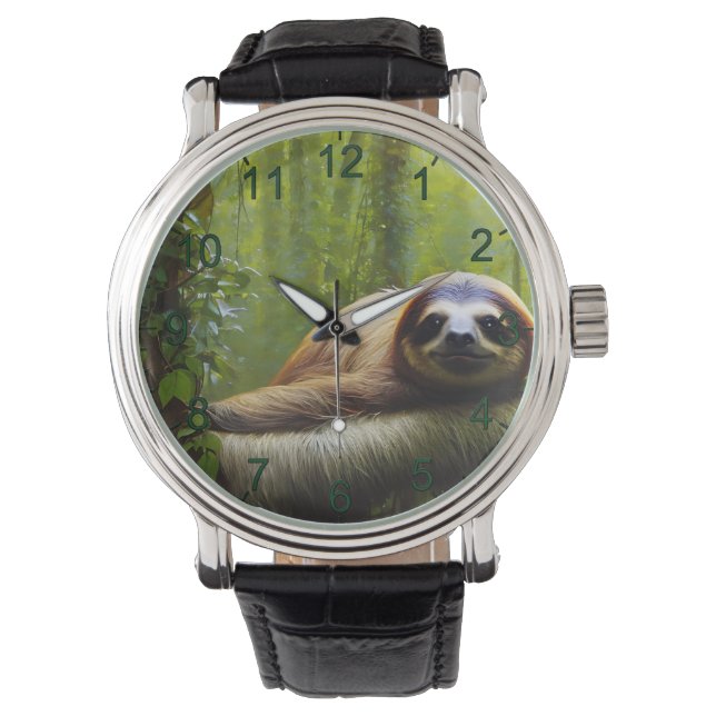 Montre Sloth Lazy Afnoon, Homme Watch (devant)