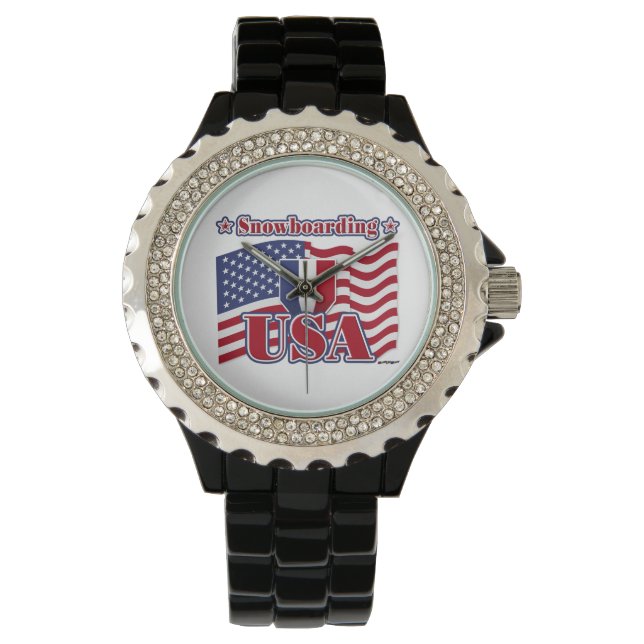 Montre Snowboard USA (devant)