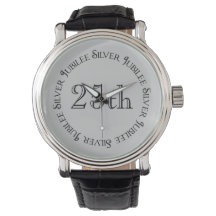 Soeurs Jubilee argent Watch 25th Jubilee