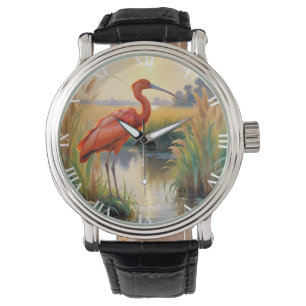 Montre Soirée Imaginaire Ibis Scarlet