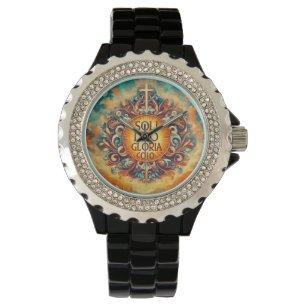 Montre Soli Deo Gloria, Gloire soit à Dieu seul, chrétien