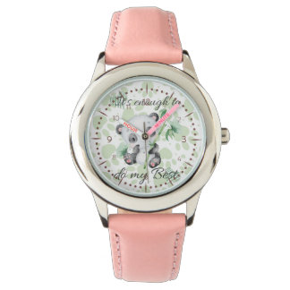 Montre Son nombre suffisant | Affirmations Cutes | Panda